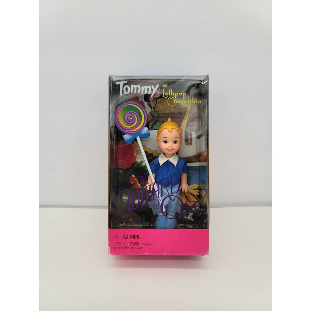 Vintage 1999 Tommy Lollipop Munchkin Barbie Doll The Wizard of Oz Mattel 25819